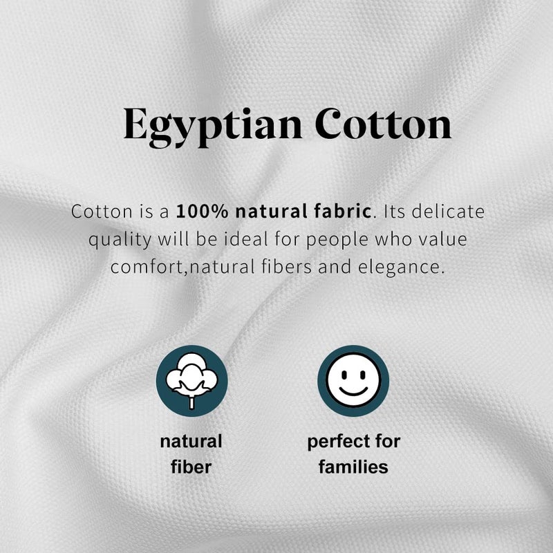 SKY BEDDINGS Split Top King Sheet Set - 100% Cotton, 600 Thread Count Flex Head King Sheets for Sleep Number Bed - 16" Deep Pocket cooling Sheets for Flex Top King Adjustable Bed - Split King/34" Down - White - Image 5